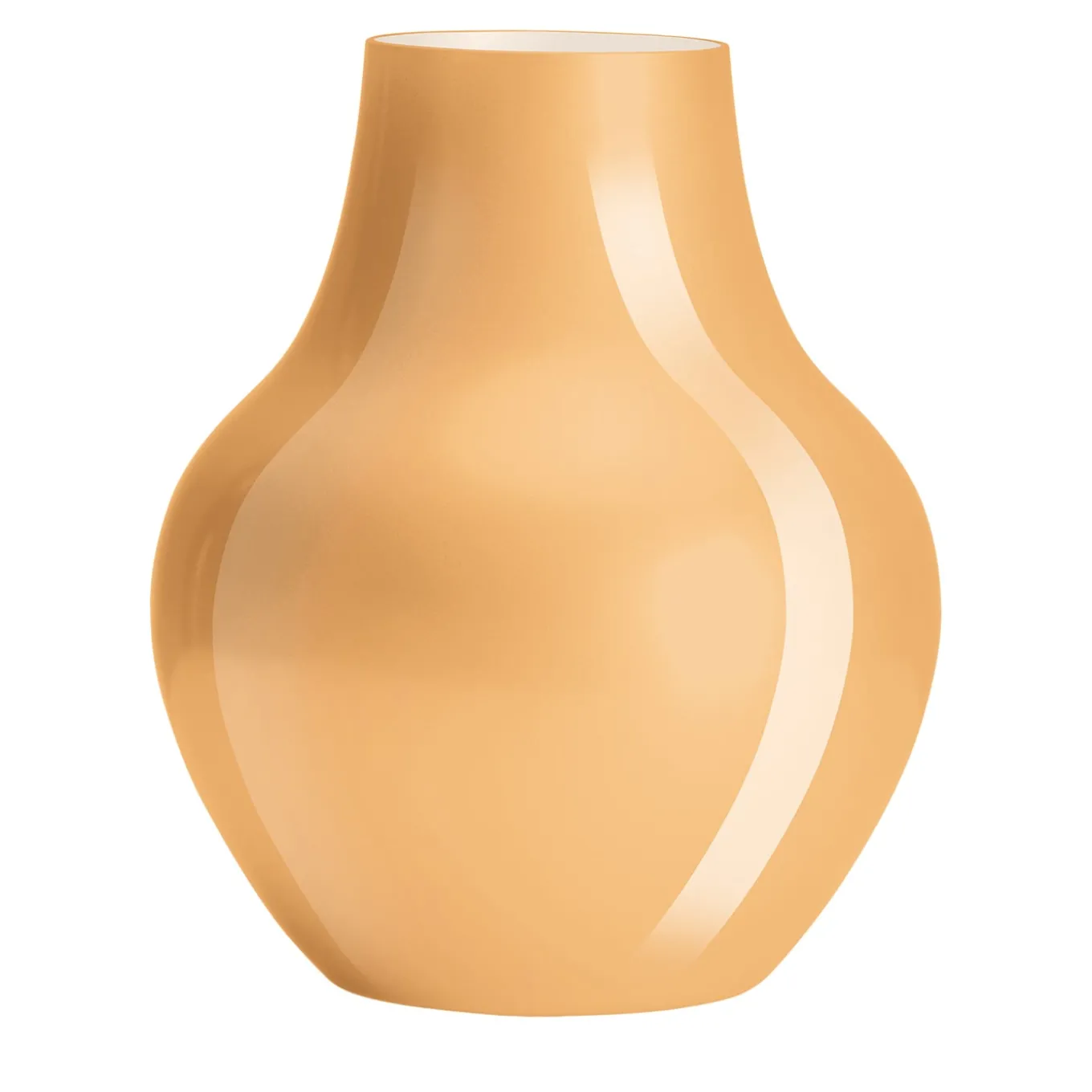 Vaso in Vetro Cognac e Milkwhite Soho
