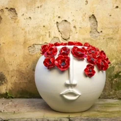 Vaso La Dama dei Papaveri