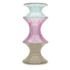 Vaso medio Madame rosa/azzurro/tortora