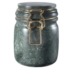 Vaso Miss Marble in marmo verde del Guatemala di Lorenza Bozzoli