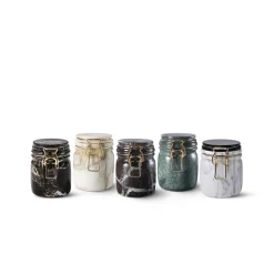 Vaso Miss Marble in marmo verde del Guatemala di Lorenza Bozzoli