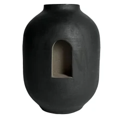 Vaso nero Grès