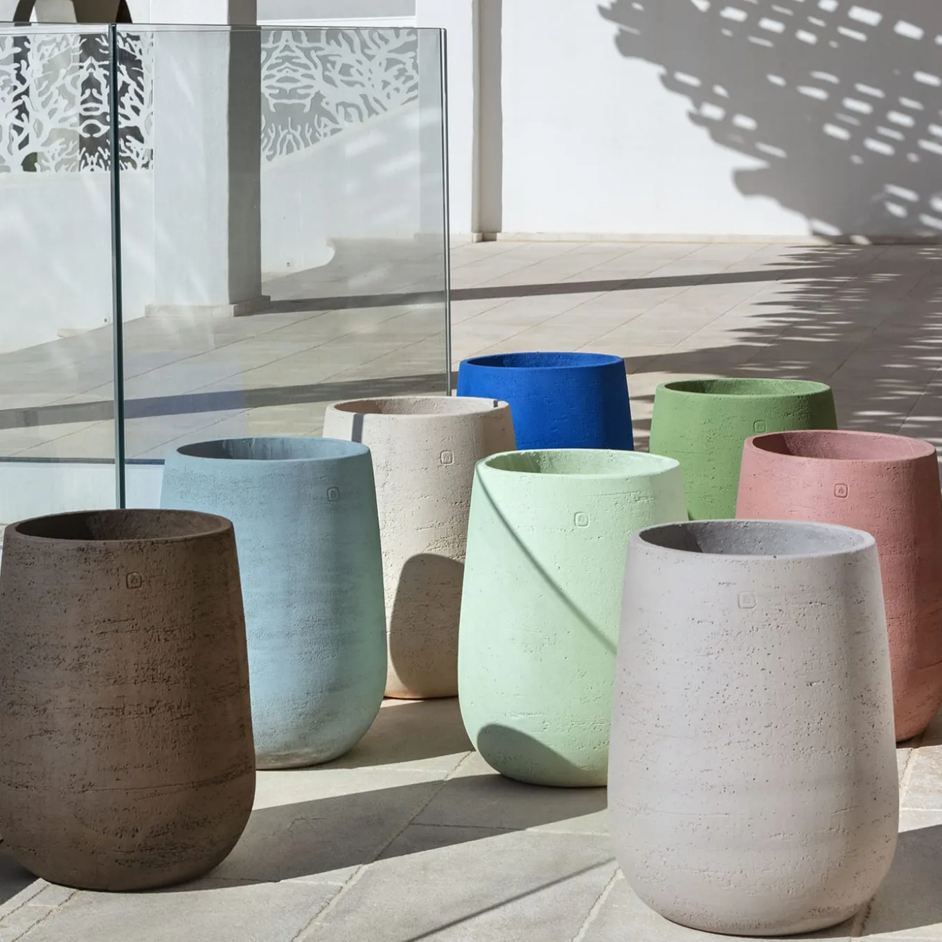 Vaso Panarea Brown