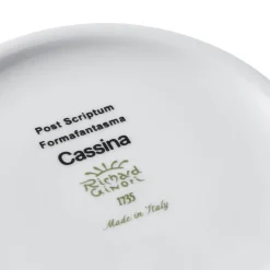 Vaso Post Scriptum in bianco e nero con coperchio di Formafantasma