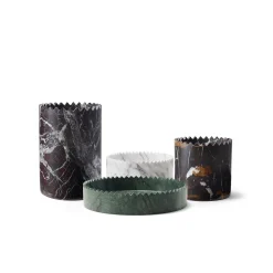 Vaso Triangoli Black&Gold Small di david/nicolas