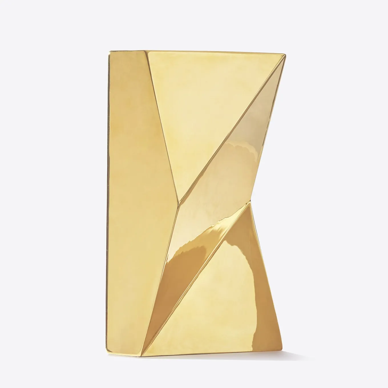 Vaso Verso A Dorato Di Antonio Saporito