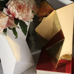 Vaso Verso A Dorato Di Antonio Saporito