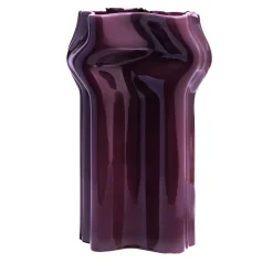 Vaso viola Gonfiato