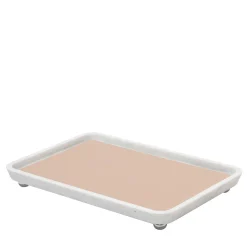 Vassoi rettangolari grandi in pelle e marmo Monza #5