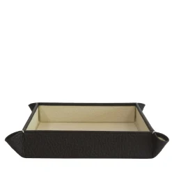 Vassoio a tasche vuote Michelangelo nero e crema