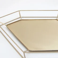 Vassoio aquilone in ottone spazzolato