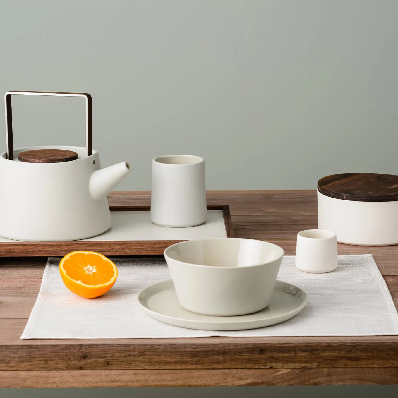 Vassoio da portata in noce