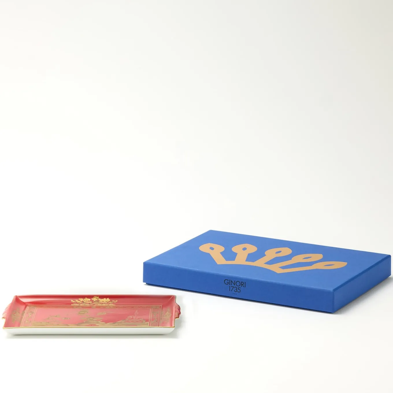 Vassoio da Servizio Piccolo Oriente Italiano Rubrum