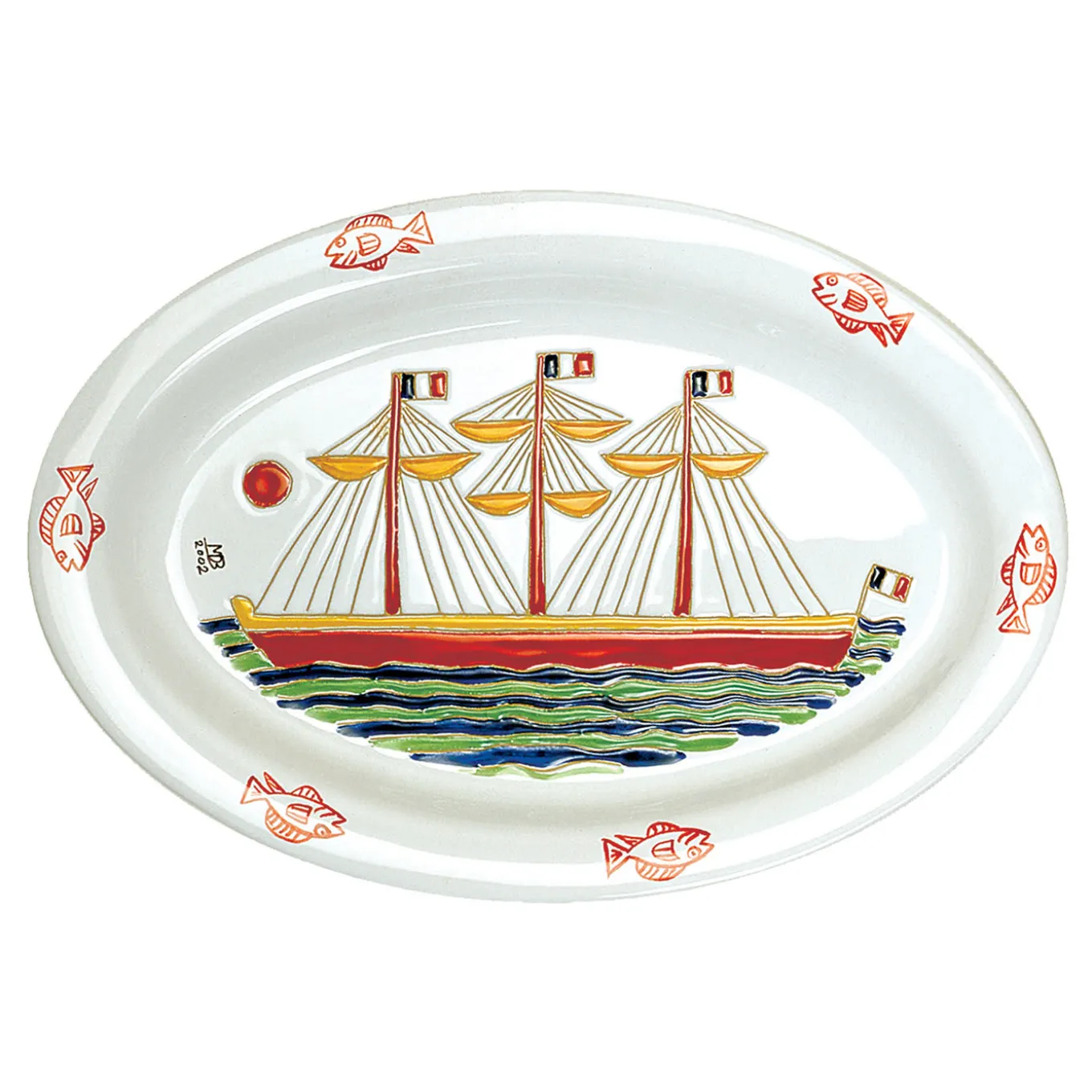 Vassoio I Velieri #3 di Mario De Biasi