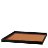 Vassoio in pelle Mondo Cognac