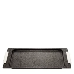 Vassoio Rettangolare Iside in Bronzo con Manici