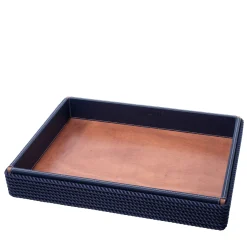 Vassoio rettangolare XL blu #1