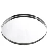 Vassoio rotondo in acciaio inox Stile