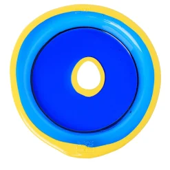 Vassoio Rotondo Try Blu e Giallo Grande di Gaetano Pesce