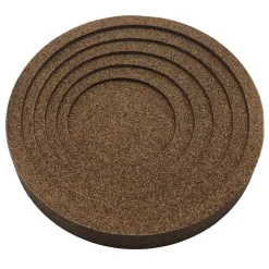 Vassoio tondo a tasca vuota Geometrica di Matteo Congiu