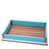 Vassoio XL rettangolare azzurro #1