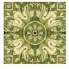 Verde Collina Set di 4 piastrelle #6