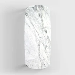 Victor Tavolo da pranzo per esterni in marmo bianco