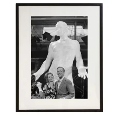 Virna Lisi e David Niven - Stampa con cornice di Keystone