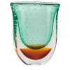 Vrmbicolr Vaso in turchese e ambra