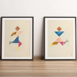 W Tangram N.02 Stampa