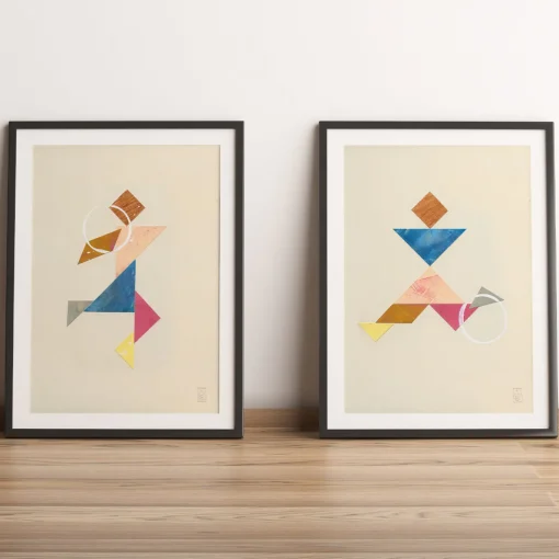 W Tangram N.04 Stampa