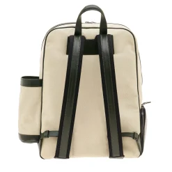 Zaino tennis in pelle verde Passion