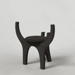 Zero V1 Sgabello in legno nero